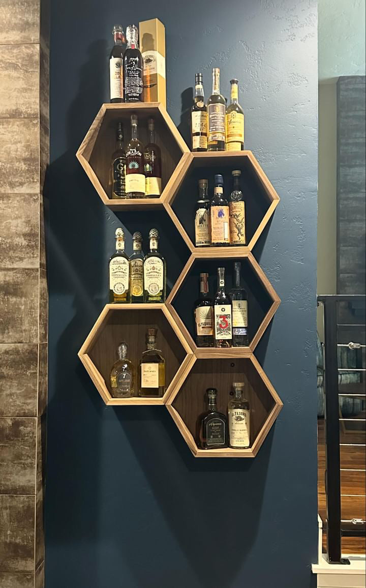 Honeycomb Shelving Units