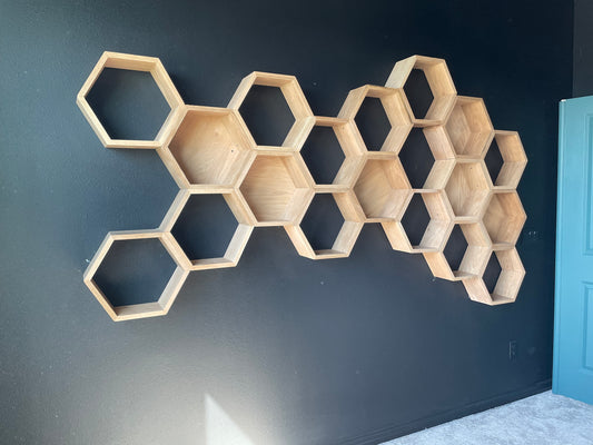 Honeycomb Shelving Units