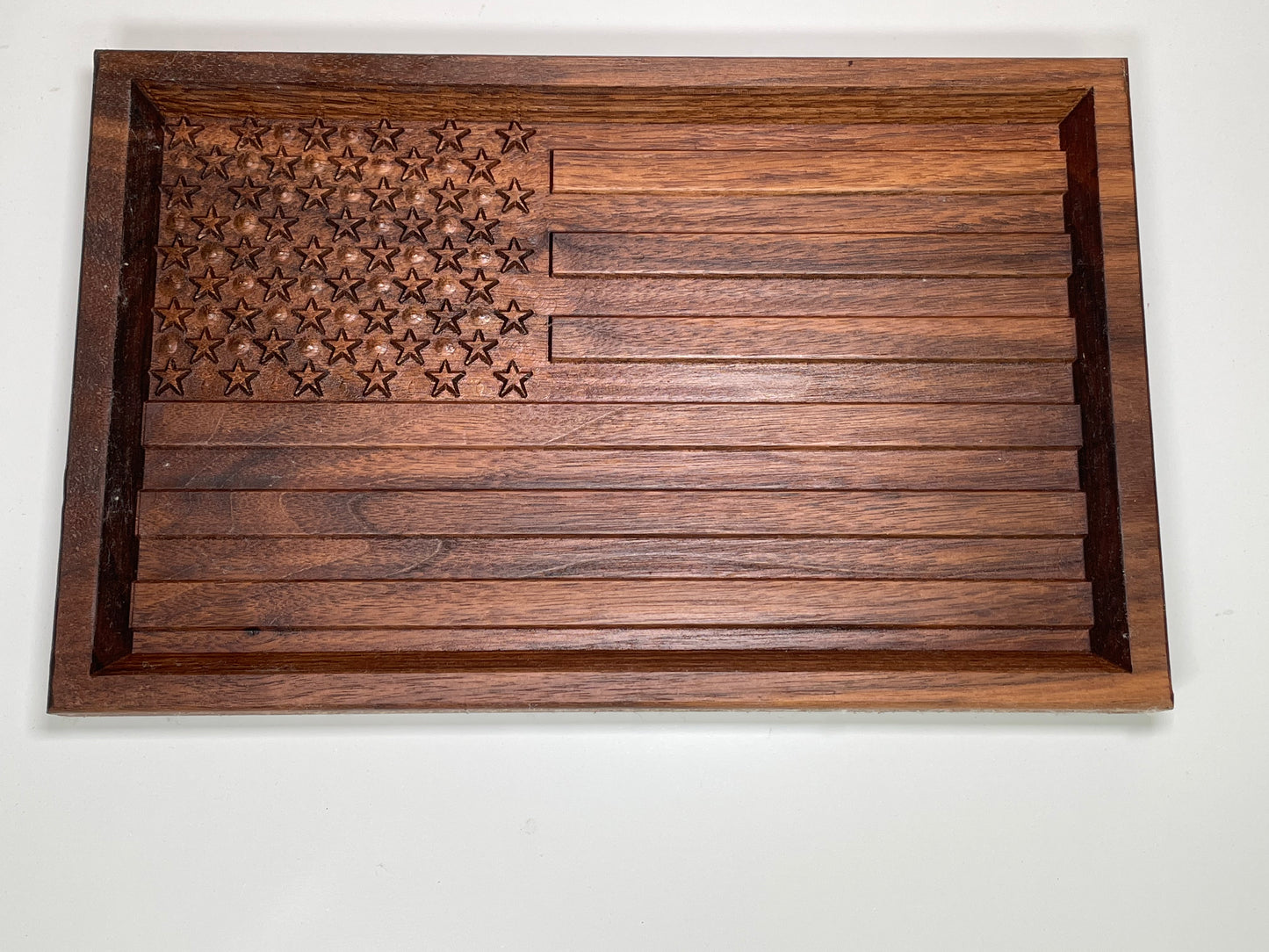 American Flag Catch All Tray