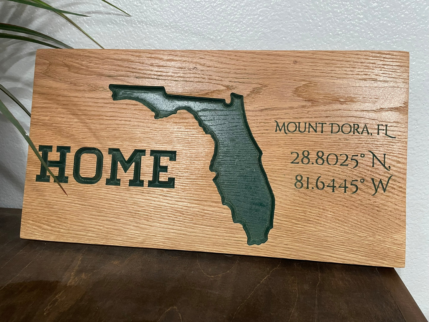 State "Home" Sign