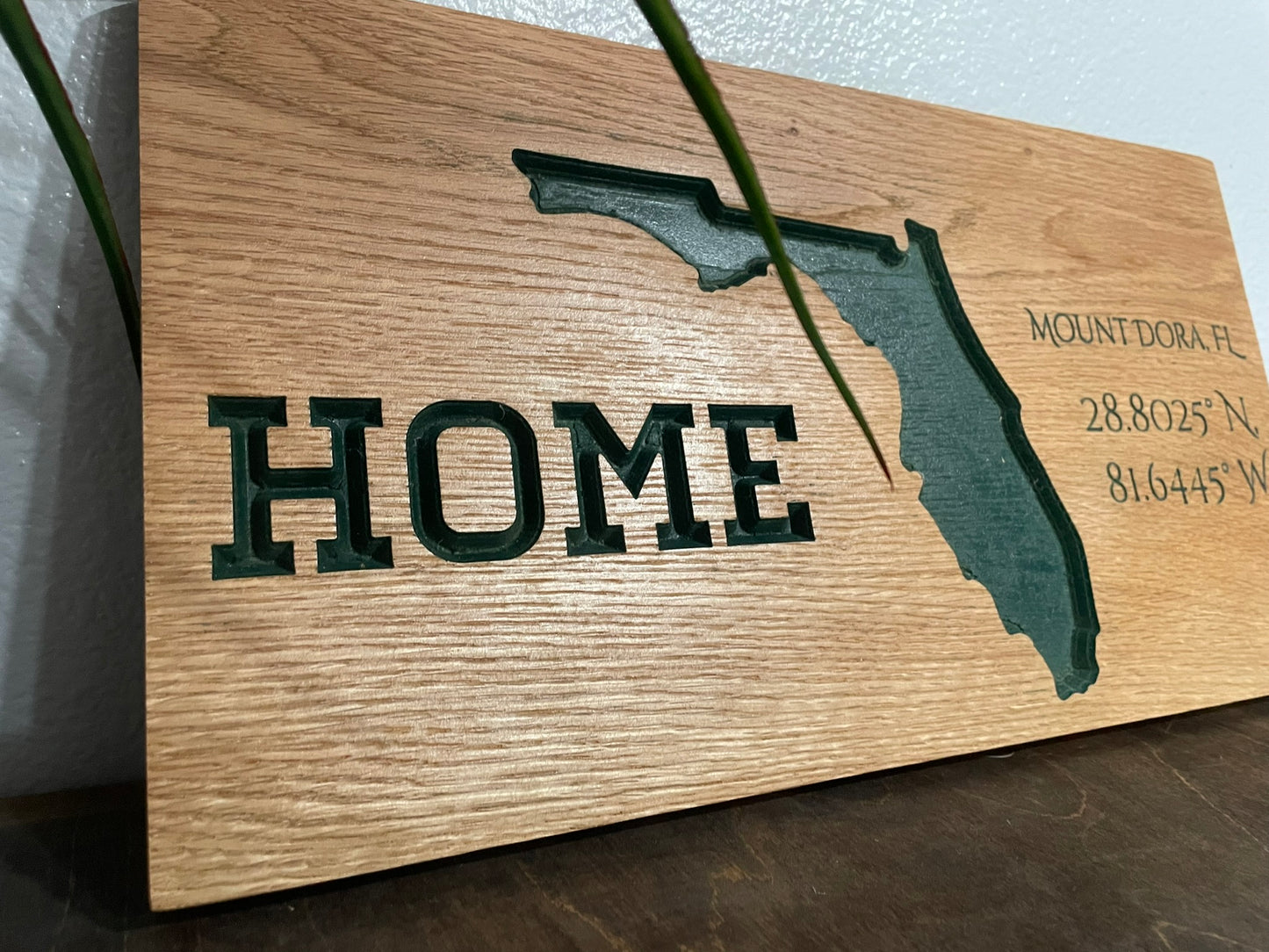 State "Home" Sign