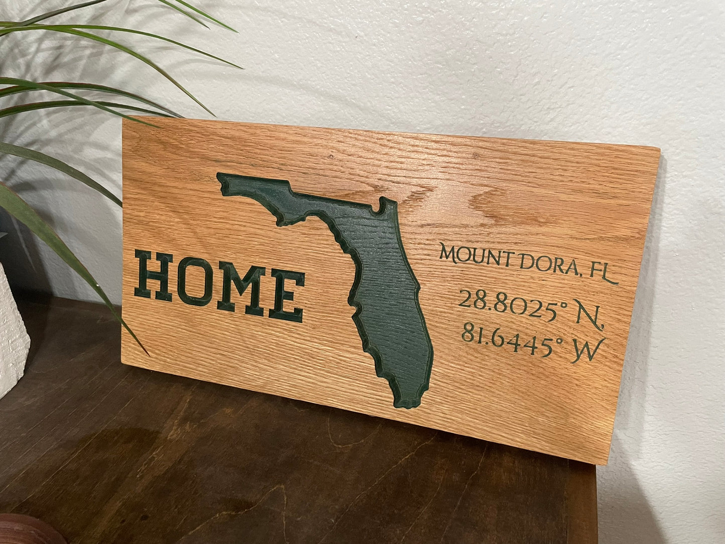 State "Home" Sign