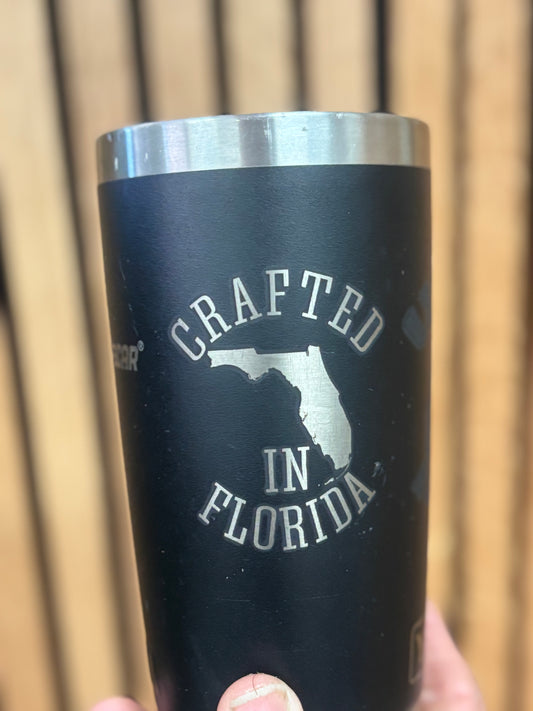 Custom Laser Engraved Tumbler